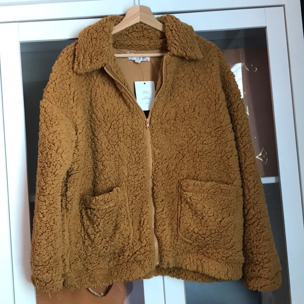 Brown Teddy Coat